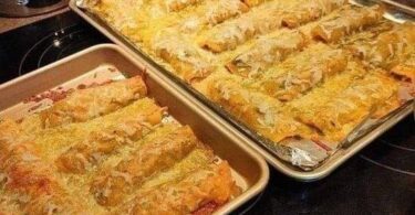 Low Carb White Chicken Enchiladas, Easy & Quick Recipe