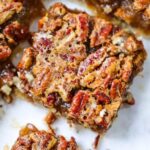 lazy girl pecan pie bars