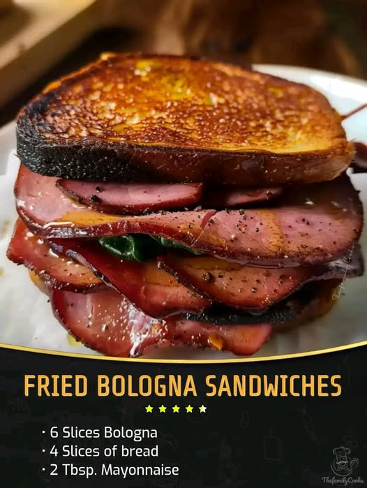 Fried Bologna Sandwich – A Classic Comfort Food