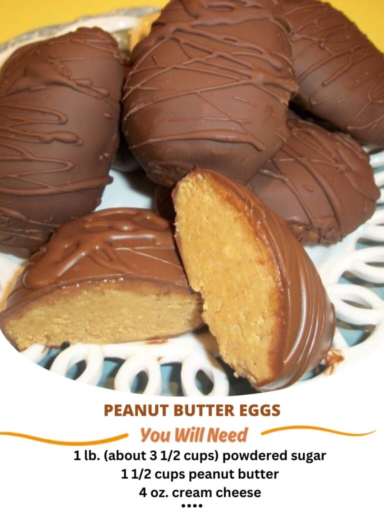 Peanut Butter Eggs A Creamy  Chocolatey Treat for Every Occasion